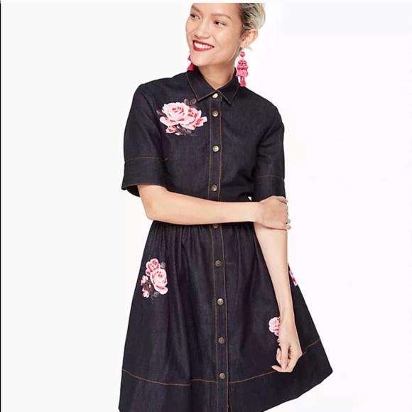 kate spade jean dress